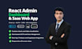 build react next js admin dashboard, saas web app or crm panel with tailwind css