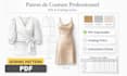 create professional printable sewing pattern, pattern grading for garment in pdf