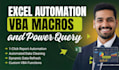 automate vba macros, power query, and advanced formulas