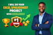do your excel spreadsheet project with excellence