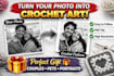 turn your photo into a crochet pattern