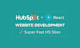 develop editable hubspot react website custom hubspot react theme