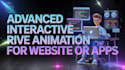 create advanced interactive rive animations for your website or apps