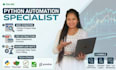 build python web scraping, PDF extraction, and automation bots