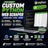 build a custom python web scraper and export data to CSV or excel