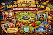 design custom board game card game artwork from scratch