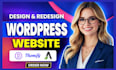 design wordpress website using divi themify thrive architect