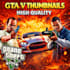 design high CTR gta 5 youtube thumbnails
