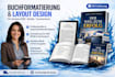professionelles buchlayout und buchformatierung für KDP erstellen