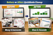 do quickbooks bookkeeping and monthly cleanup