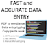 do accurate data entry and online research for your project