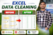 clean, data formatting and fix error