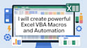 create excel vba macros, automate tasks, and build custom excel vba solutions