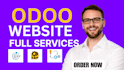 do odoo module development, customize odoo website, fix bugs and consulting