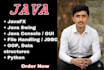 develop java projects, javafx, swing gui, console apps and database integration
