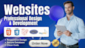 build a custom website with laravel and PHP