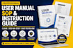 write product user manual, step by step guide and sops