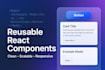 create reusable react components