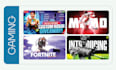 design professional gaming youtube thumbnails with high CTR