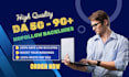 provide monthly off page SEO using high authority white hat nofollow backlinks