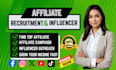 recruit active affiliates for your saas and ecommerce to scale your sales fast