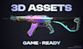 create 3d stylized props and game assets