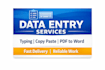 data entry typing copy paste virtual assistant pdf to word