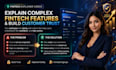 create fintech explainer videos that explain complex features and build trust