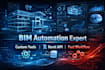 build bim automation tools using revit API and autocad API