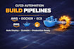 build cicd pipeline with AWS codepipeline, docker, and ecs