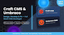 design, develop and fix craft cms or umbraco cms website as full stack developer