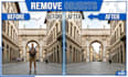 remove unwanted objects or people from your photos