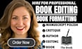 provide a professional manuscript polish and critique