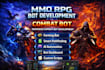 develop poker bot ai game bot igaming website automated bot java development