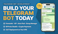 develop a custom advanced telegram bot in python