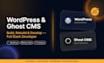 build, rebuild website and ghost cms website development as full stack developer