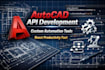 create autocad API automation tools and custom plugins