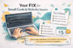 do frontend support, data entry, UI fixes