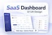 design saas dashboard, web app, admin panel UI UX in figma