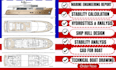 create marine cad drawings , boat design, ga plan as an architect