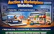 design auction website multi vendor website bidding website marketplace website
