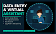 do accurate data entry, PDF to excel and web research