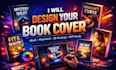 do back and front book cover designing