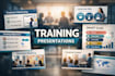 design professional canva presentations, training, workshops
