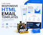 create responsive HTML email templates for your business