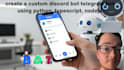 develop custom telegram bot using python, typescript, nodejs
