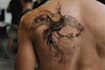 custom an abstract black tattoo design