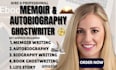 ghostwrite your memoir or life autobiography