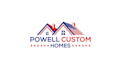 design high quality powell custom homes logo