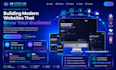 build your custom website as full stack developer